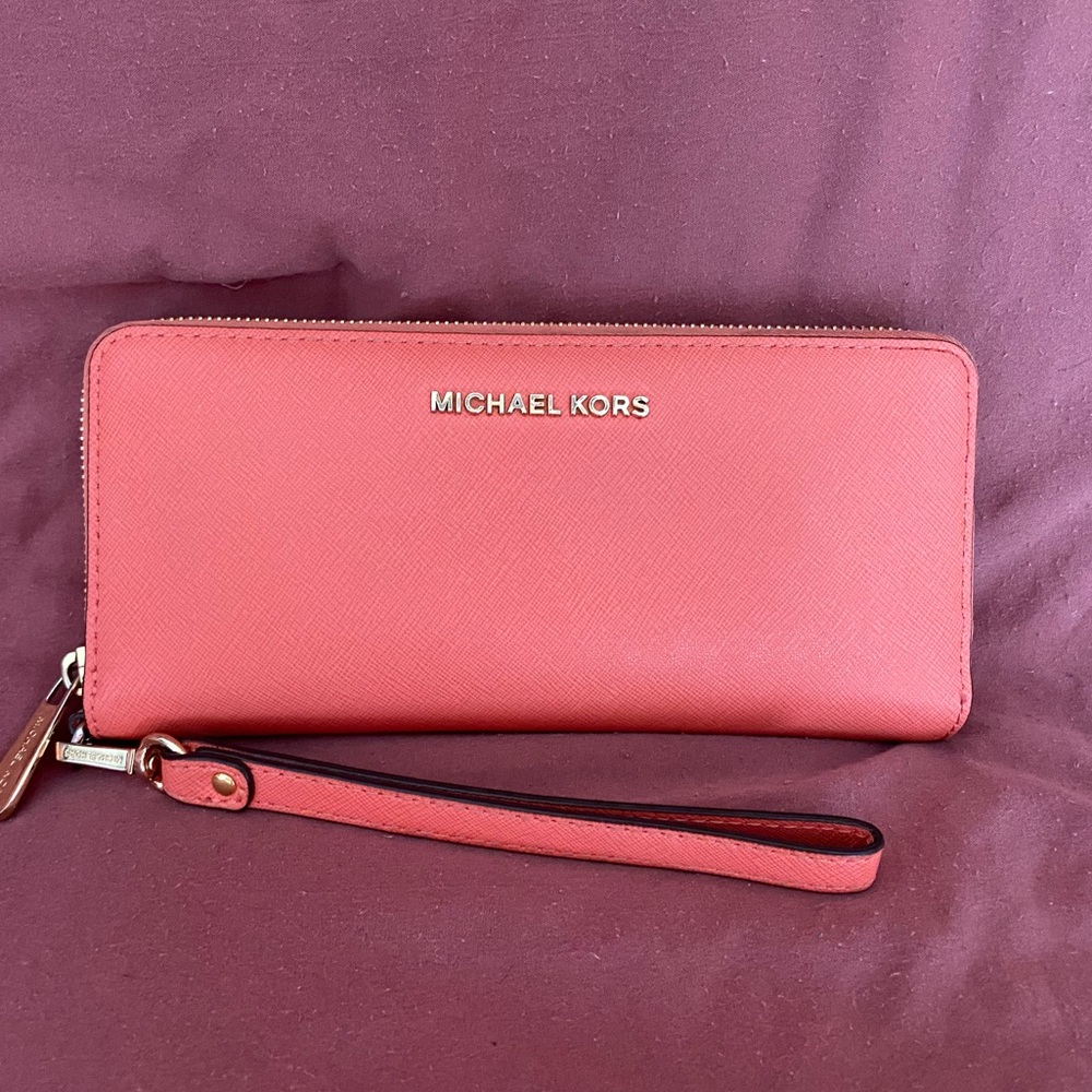 CORAL MK Wristlet/Wallet